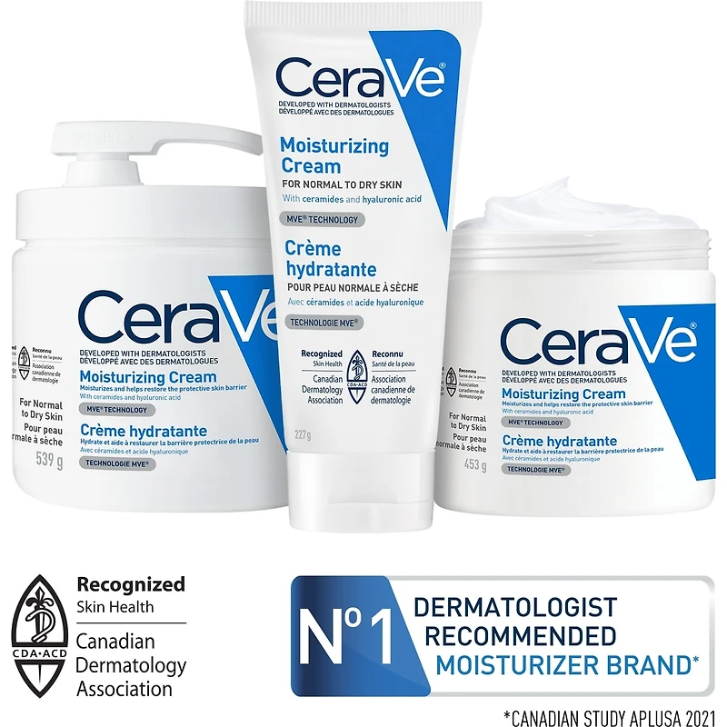 Crème hydratante pour peau normale à sèche