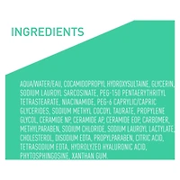 Nettoyant moussant doux pour le visage pour peau mixte à grasse
