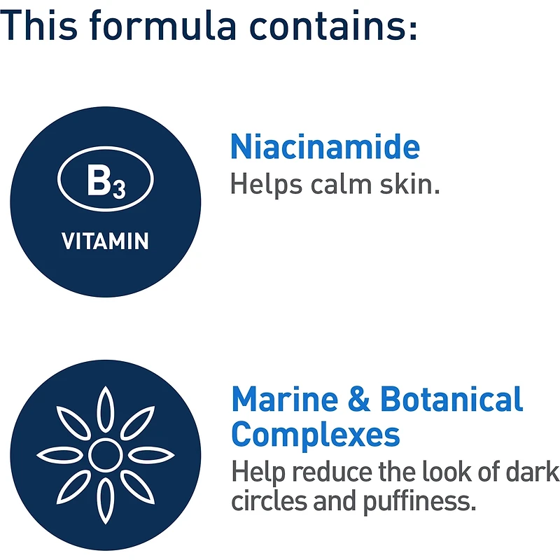Crème Réparatrice pour les Yeux avec Acide Hyaluronique et 3 Céramides