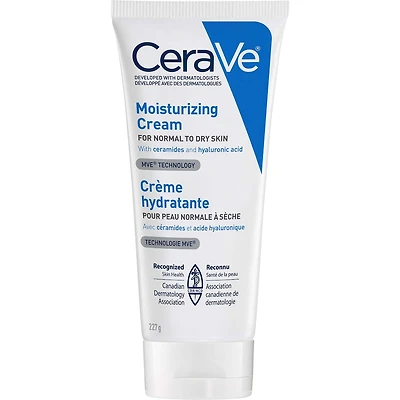 Moisturizing Cream Daily Face & Body Moisturizer for Dry Skin with Hyaluronic Acid & 3 Ceramides