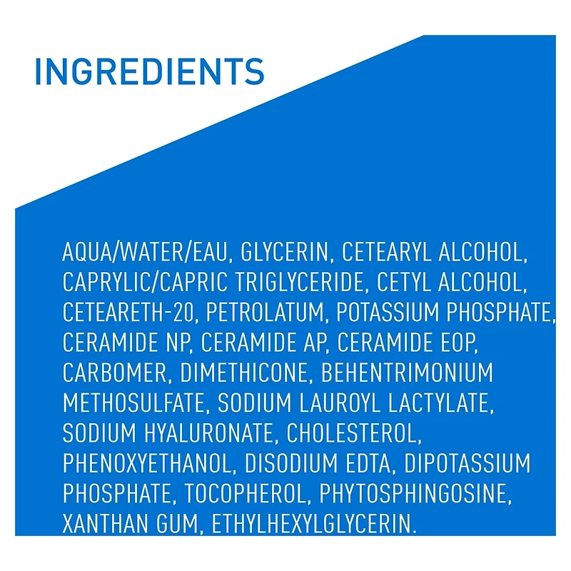 Moisturizing Cream Daily Face & Body Moisturizer for Dry Skin with Hyaluronic Acid & 3 Ceramides