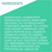 Nettoyant moussant doux pour le visage pour peau mixte à grasse