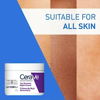 Anti-Aging Night Cream With Hyaluronic Acid and 3 Ceramides & Niacinamide , Fragrance Free
