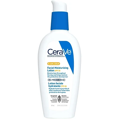 CeraVe Lotion faciale hydratante jour FPS 30
