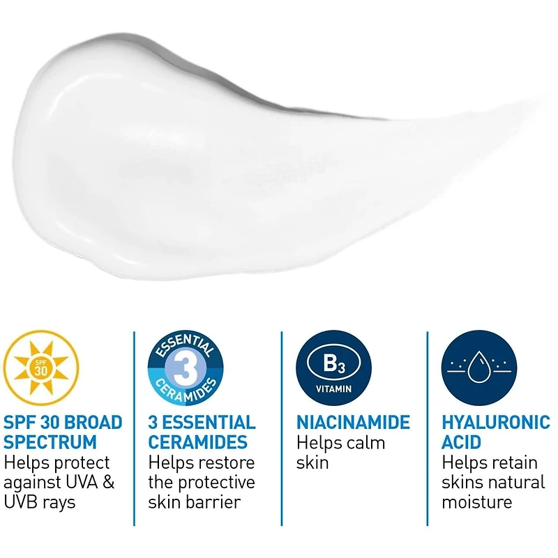 CeraVe AM Facial Moisturizing Lotion SPF 30