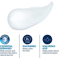 Gel hydratant ultra-léger | Lotion pour le visage avec céramides, niacinamide et acide hyaluronique | Sans parfum