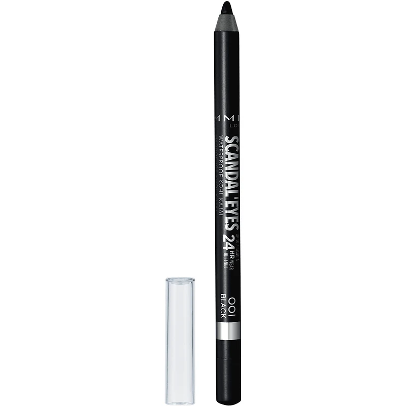 Scandaleyes Waterproof Kohl Kajal Liner, soft and blendable formula, intense colour, smudge-proof long wear