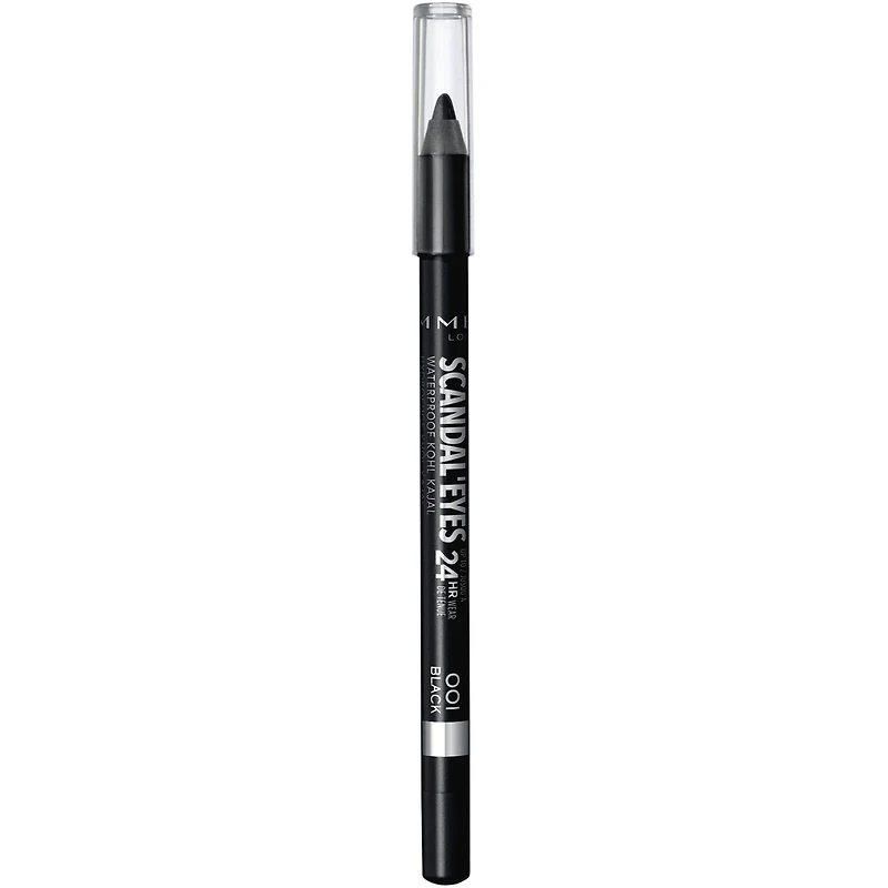 Scandaleyes Waterproof Kohl Kajal Liner, soft and blendable formula, intense colour, smudge-proof long wear