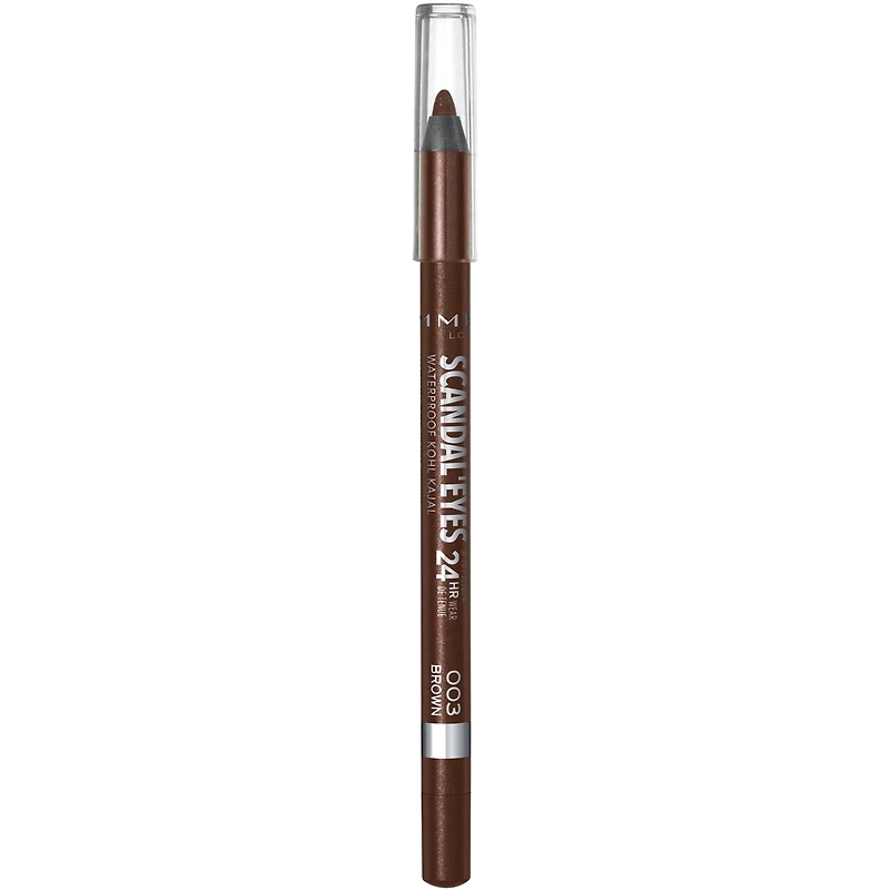 Scandaleyes Waterproof Kohl Kajal Liner, soft and blendable formula, intense colour, smudge-proof long wear