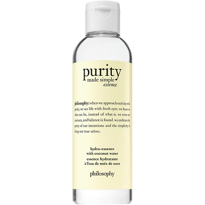 essence hydratante à l'eau de noix de coco naturelle, base pré-hydratante