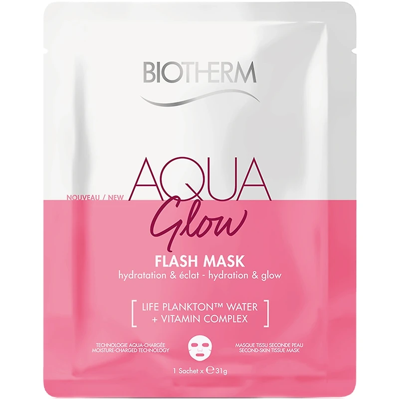 Masque en feuille Aqua Glow hydratant à la vitamine C