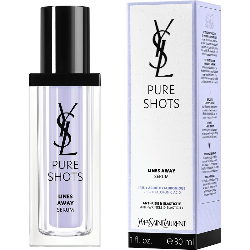 Pure Shots Night Reboot - Glycolic Acid Anti-Aging Face Serum for All Skin Types