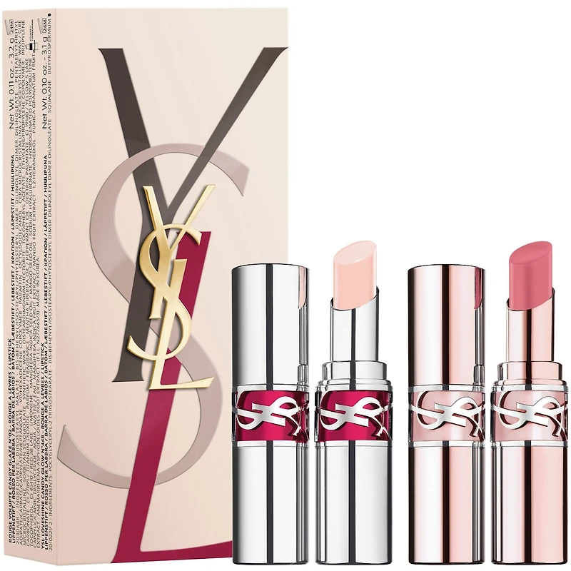 Coffret cadeau YSL Loveshine Candy Glow et Candy Glaze