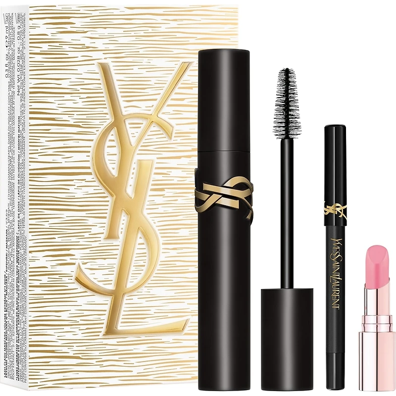 Lash Clash Mascara, Mini Lines Liberated & Mini YSL LOVESHINE Candy Glow Gift Set