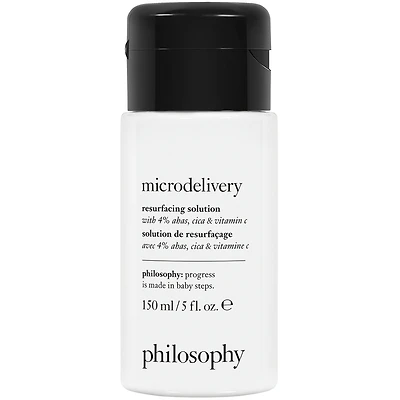 microdelivery resurfacing solution with 4% ahas, cica & vitamin c