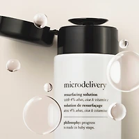 microdelivery resurfacing solution with 4% ahas, cica & vitamin c
