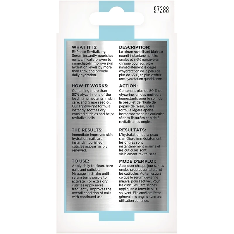 Repair + Rescue Insta-Smooth Ridge Filler, Formulated with Hyaluronic Acid, Self-Leveling Primer, Nail Polish Base Coat