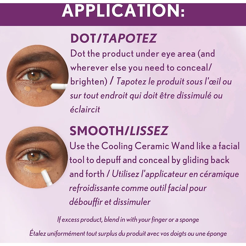 Simply Ageless Triple Action Concealer Infused with Hyaluronic Complex, Vitamin C & Niacinamide