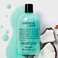 melon daiquiri shampoo, shower gel & bubble bath for women, cleanses, conditions, softens skin & hair