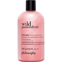 wild passion fruit shampoo, shower gel & bubble bath for women, cleanses, conditions, softens skin & hair