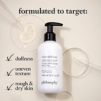 nettoyant exfoliant microdelivery pour le visage