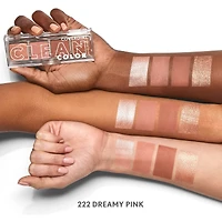 Clean Fresh Colour Quad, and vegan formula without talc, mineral oil, paraben fragrance, highly pigmented eyeshadow