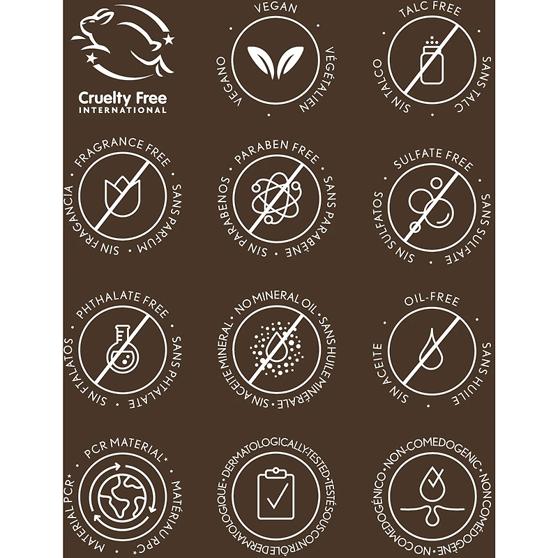 Clean Invisible Loose Powder, 100% natural origin pigments & only 15 essential non-clogging ingredients, lightweight, breathable formula