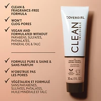 Clean Invisible, Foundation, Blendable Formula, Buildable Coverage, Lightweight, Natural Finish, Non-Comedogenic