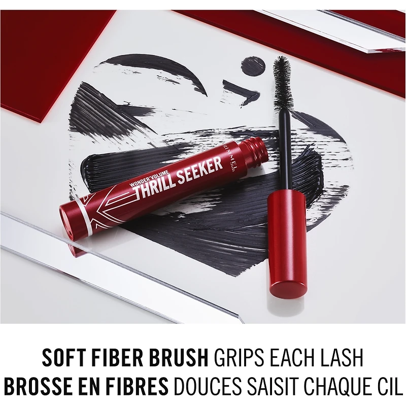 Wonder'volume Thrill Seeker Mascara, Bold Volume, Lengthening, Weightless Feel, Doesn't Clump, Smudge-free