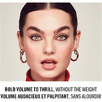 Wonder'volume Thrill Seeker Mascara, Volume Audacieux, Allongeant, Sensation De Légèreté, Sans Grumeaux, Ne Coule Pas