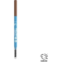 Définisseur de sourcils Kind & Free™, double embout pointe ultra fine et brosse, SANS huiles minérales, formule végétalienne
