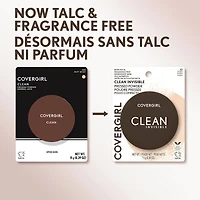Clean Invisible Pressed Powder, Lightweight, Breathable, Vegan Formula, Talc- and fragrance-free