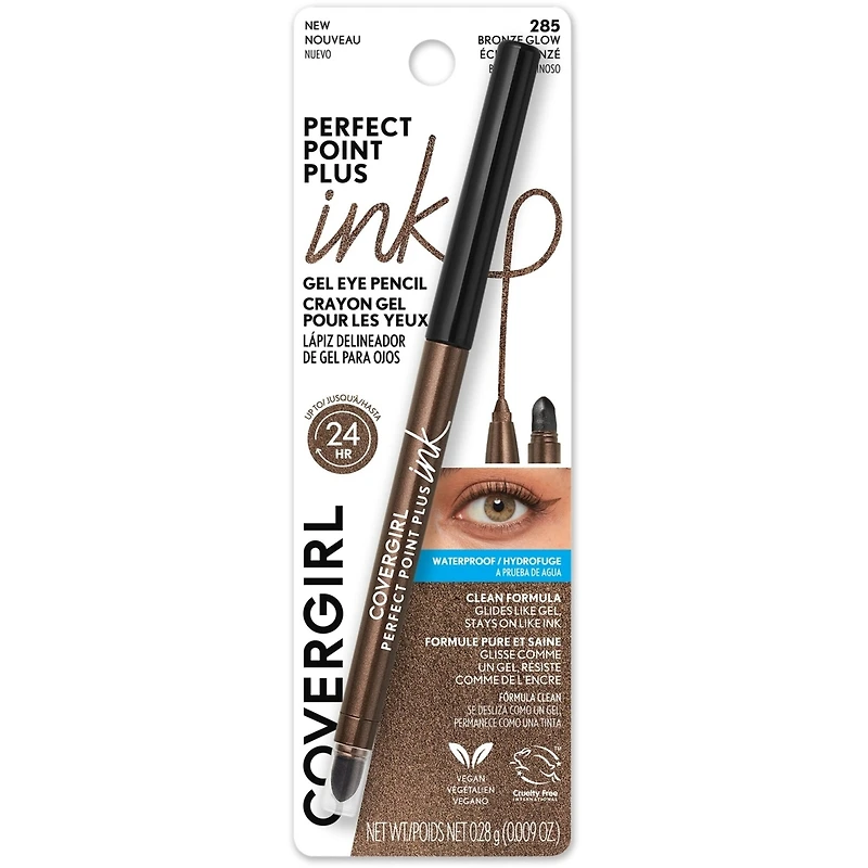 Perfect Point Plus Ink Gel Eye Pencil, Pigmented, Long-Wearing, Vegan Formula