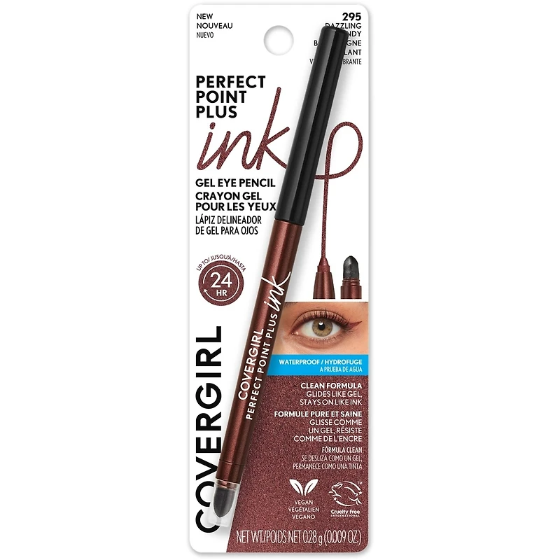 Perfect Point Plus Ink Gel Eye Pencil, Pigmented, Long-Wearing