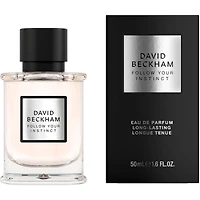 Follow Your Instinct Eau de Parfum for Men, Fougère Woody David Beckham Perfume, Long-Lasting Fragrance, Elegant Bottle