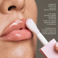 Huile à Lèvres l'huile de noix coco, hydrate, apaise, lisse & repulpe
