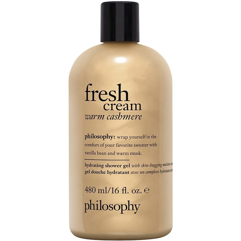 Gel douche hydratant fresh cream warm cashmere