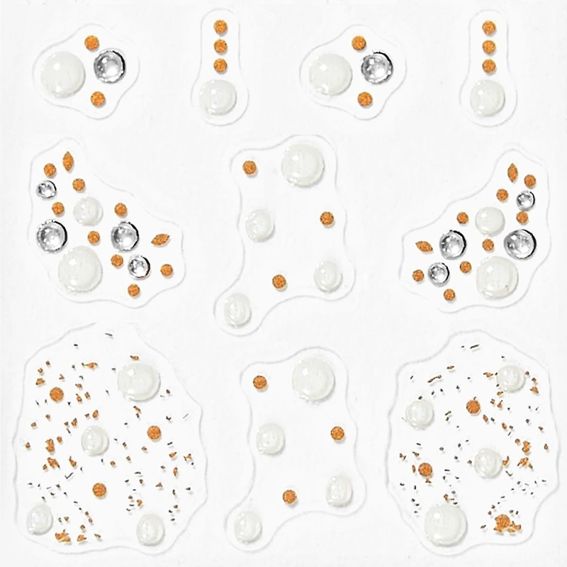 Salon Effects Nail Accents, Art Decals, Easy to Use, No Commitment, Use On Polish or Bare Nails, Mix and Match Different Styles