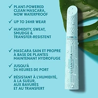 Lash Blast Cleantopia Mascara, clean Volumizing plant-powered vegan Formula, Conditions Lashes