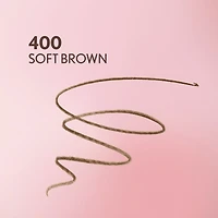 Clean Fresh Brow Nano Eyebrow Pencil, Ultra-Precise Tip, Waterproof, Transfer-Resistant, Built-In Spoolie, Vegan Formula