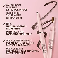 Clean Fresh Brow Filler Pomade Crayon à Sourcils, Pointe Ultra Précise, Formule Crémeuse, Riche en Pigments, Fini Mat Doux, Vegan