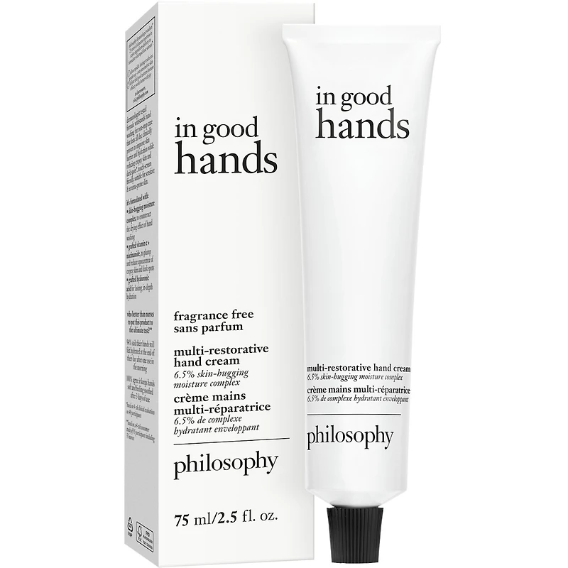 in good hands multi-restorative hand cream - fragrance free,