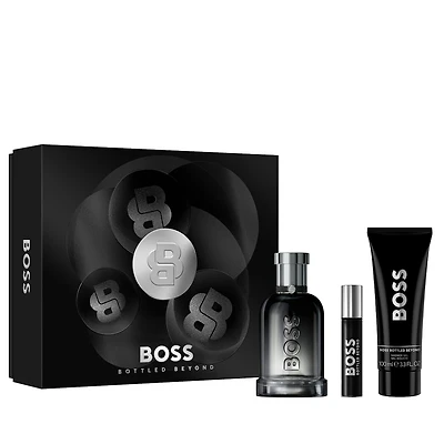 BOSS Bottled Beyond Eau de Parfum et Gel Douche pour Homme Coffret Trio