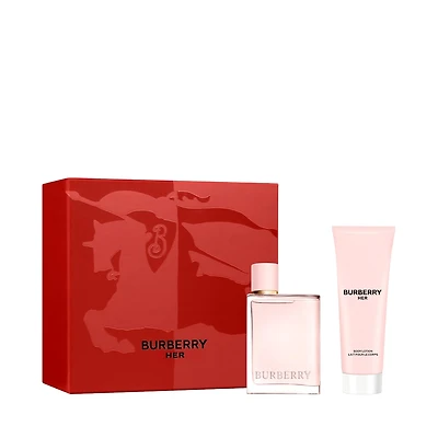Coffret cadeau duo Eau de Parfum et lotion pour le corps Burberry Her pour femme