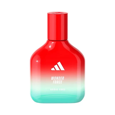 Vibes Wonder Force Eau de Parfum, Notes of Rhubarb, Rose & White Musk, Unisex Fragrance, Long Lasting, Sporty Fragrance