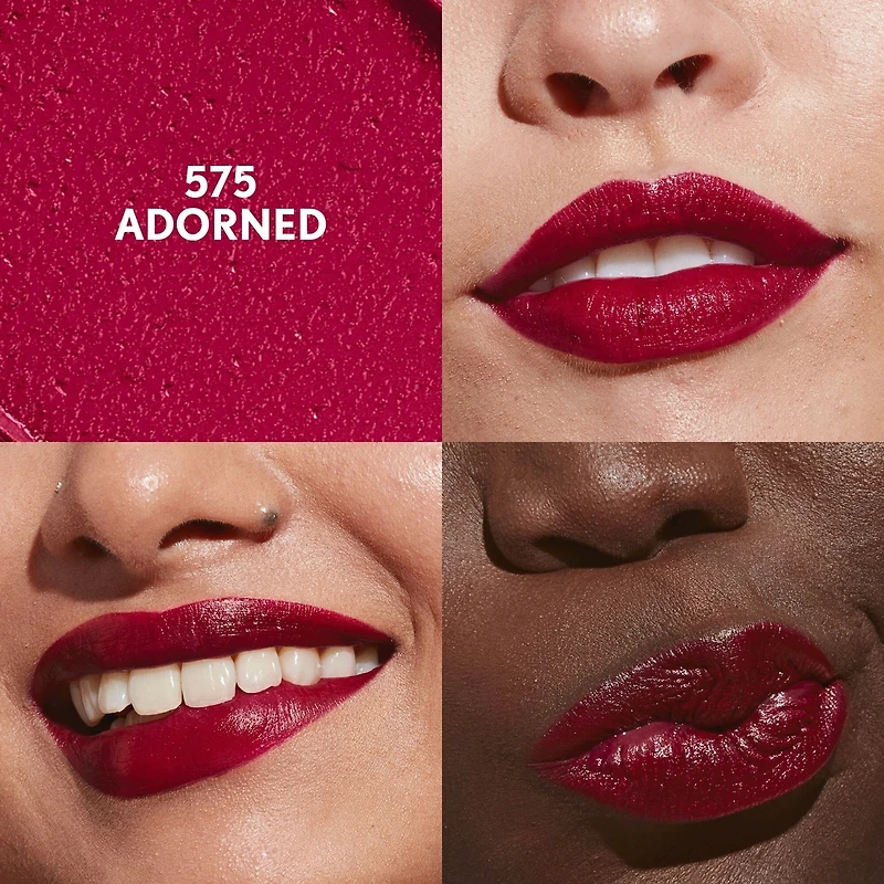 Rouge à lèvres Clean, Fini satin, Tenue 24 heures, Squalane, Avocat et aloès, Sans carmin, non desséchant