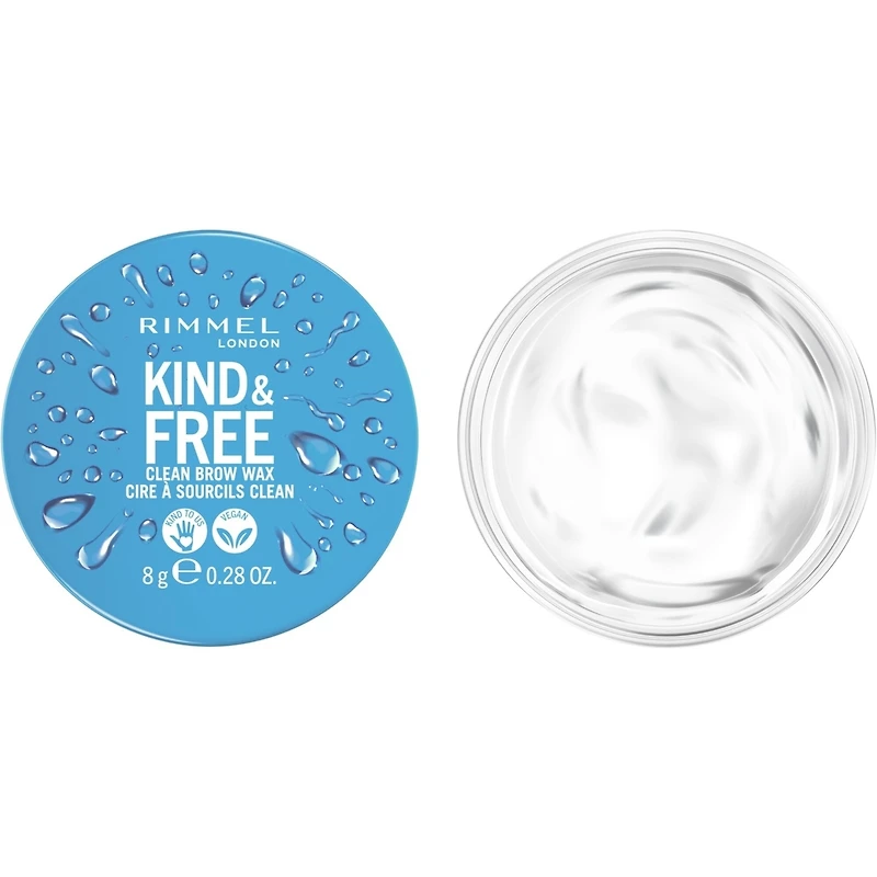 Kind & Free Brow Wax, Easy to Apply, Long-Lasting Hold, No Flaking, No Residue, Lifted Brows