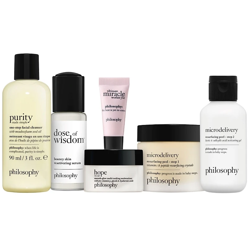 Coffret de soins pour la peau emblématiques pour transformer votre peau