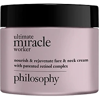 ultimate miracle worker crème nourrissante et rajeunissante pour le visage et le cou