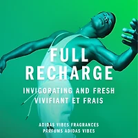 Vibes Full Recharge Eau de Parfum For All, Uplifting and Invigorating , Long Lasting Fragrance, Cedar leaf and Clary Sage